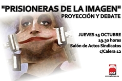 Jueves 15 de octubre a las 19:30: proyección y debate «PRISIONERAS DE LA IMAGEN»