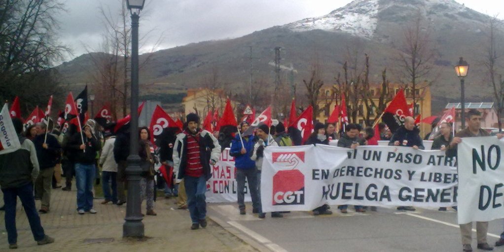 La CGT de Burgos, en Segovia y La Granja, frente a la Europa de los mercaderes