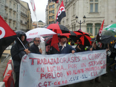 Amplio seguimiento de la Huelga el 10 de junio en Correos