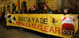 Concentración en Burgos por el cierre de Garoña, contra la energía nuclear y en solidaridad con el pueblo japonés