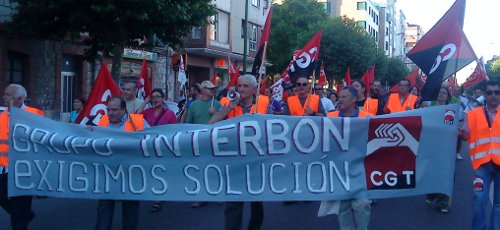 INTERBON EN LA MANIFESTACIÓN DEL 14N