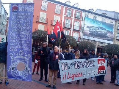 En el Pleno Municipal frente a los despidos en el Ayuntamiento