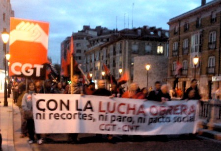 26-S en Burgos, Miranda y Aranda: continuar las luchas