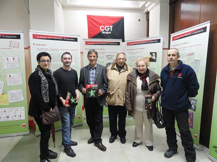 Clausura de la XI Semana Cultural Libertaria de la CGT de Burgos