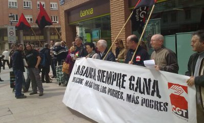 Jueves 18 de abril: Jornada contra la Banca