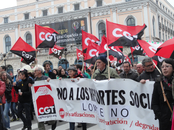 Éxito de la Huelga General de Educación y de las Manifestaciones el día 9 de mayo