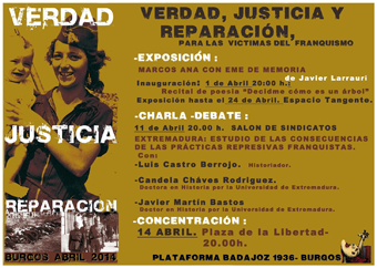 JORNADAS «VERDAD , JUSTICIA y REPARACIÓN»