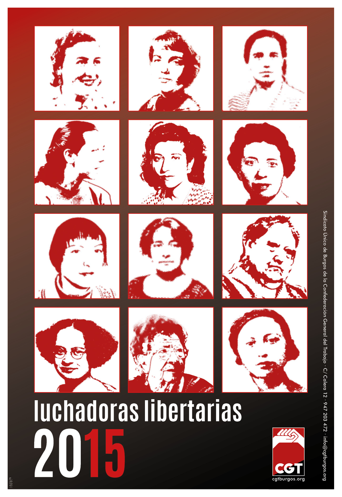 Calendario Luchadoras Libertarias 2015