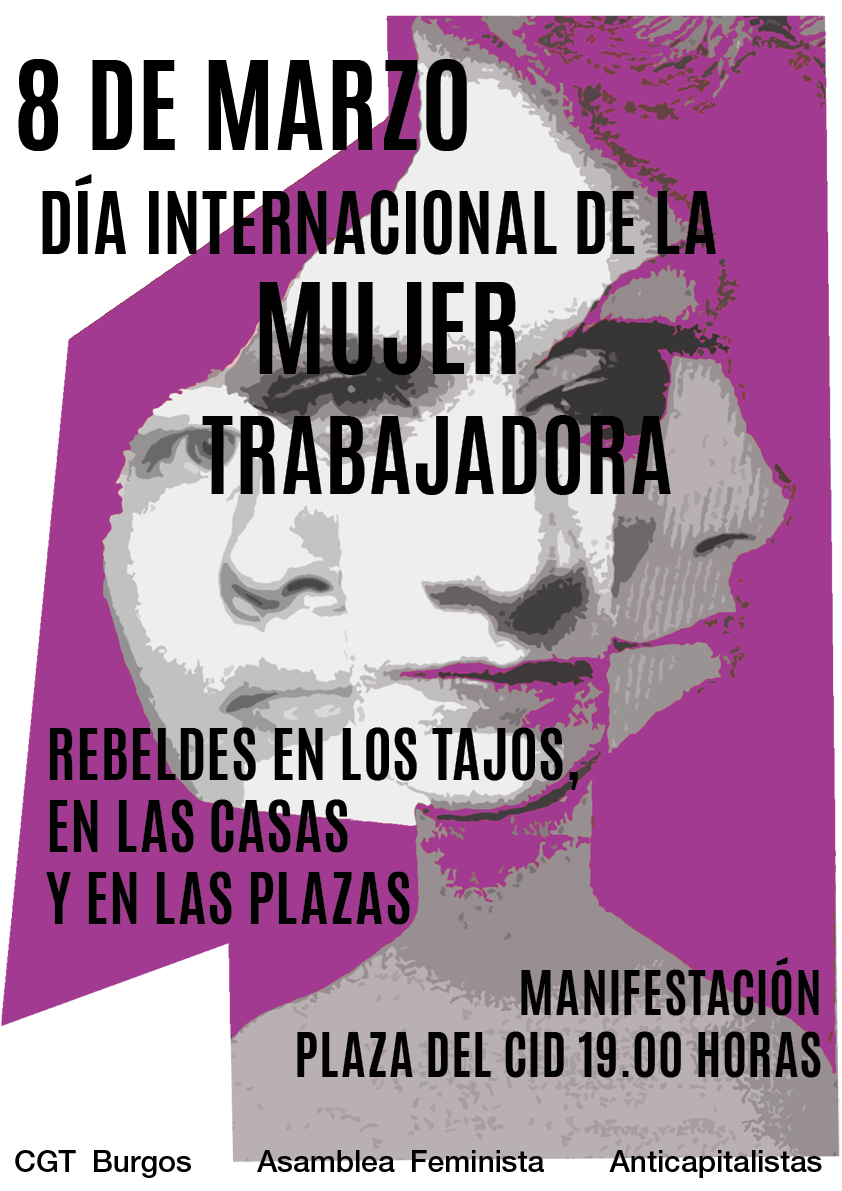 8 de marzo: Día Internacional de la mujer trabajadora