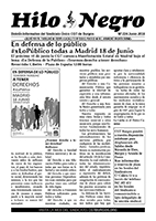 Hilo Negro 224. En defensa de lo público #xLoPúblico todas a Madrid 18 de Junio