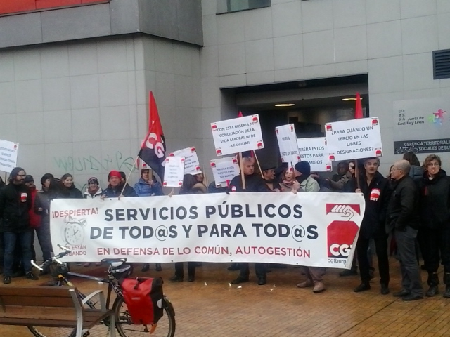 NO AL TRABAJO BASURA EN LA JUNTA DE CASTILLA Y LEÓN.