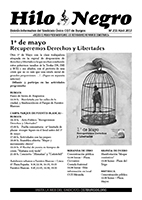 Hilo Negro 233. 1º de mayo Recuperemos Derechos y Libertades