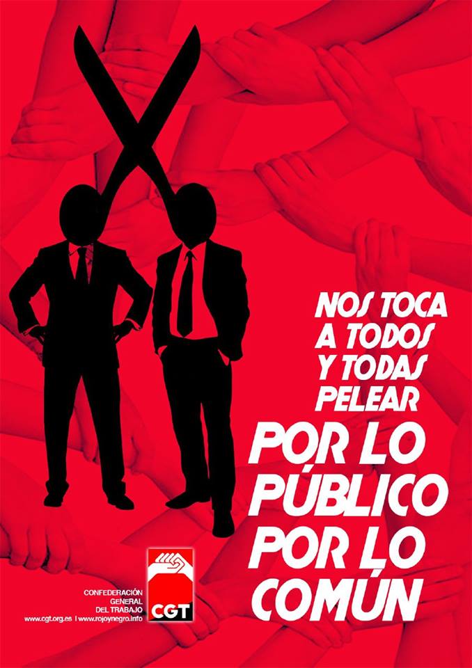 Por lo público, por lo común. Basta de robo y corrupción. El 8 de junio salimos a la calle.