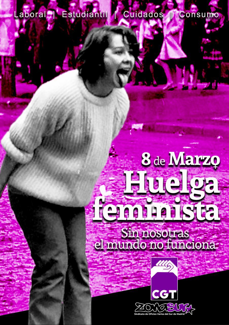 8 de Marzo de 2018 – Sin nosotras el mundo no funciona – HUELGA GENERAL FEMINISTA