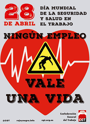 28 de abril Día Mundial de la Seguridad y Salud en el Trabajo