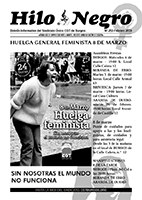 Hilo Negro 253. Huelga General Feminista 8 de marzo