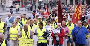 El lunes día 30 llega a Burgos la Marcha de las Pensionistas