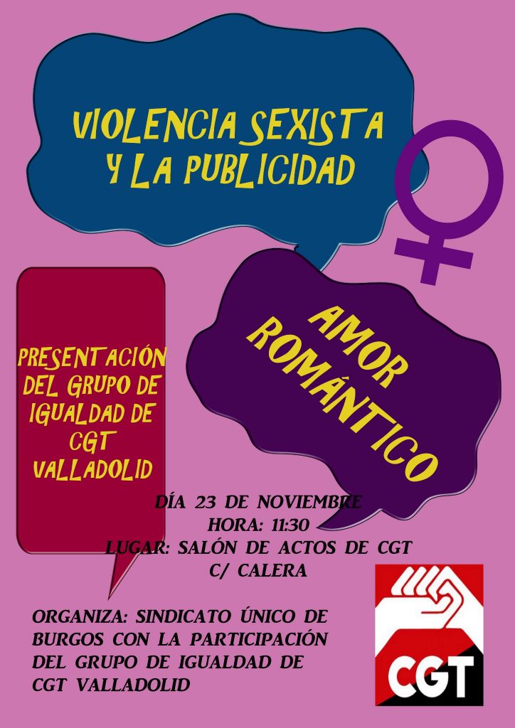 Cartel asamblea CGTMujer