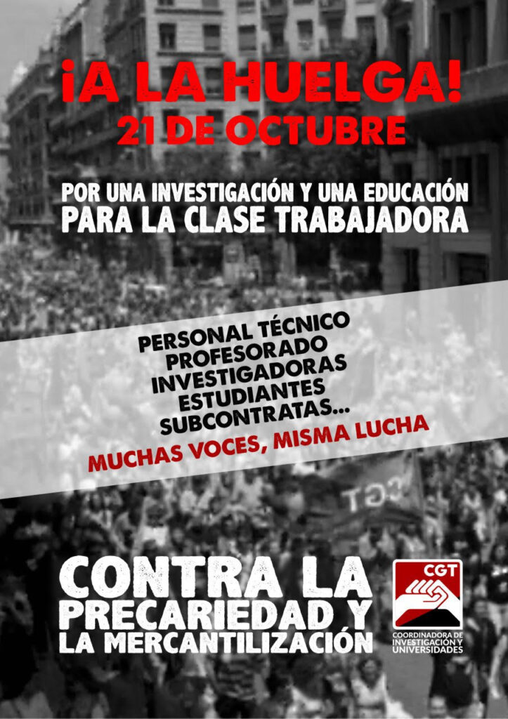 Huelga 21 oct 2020