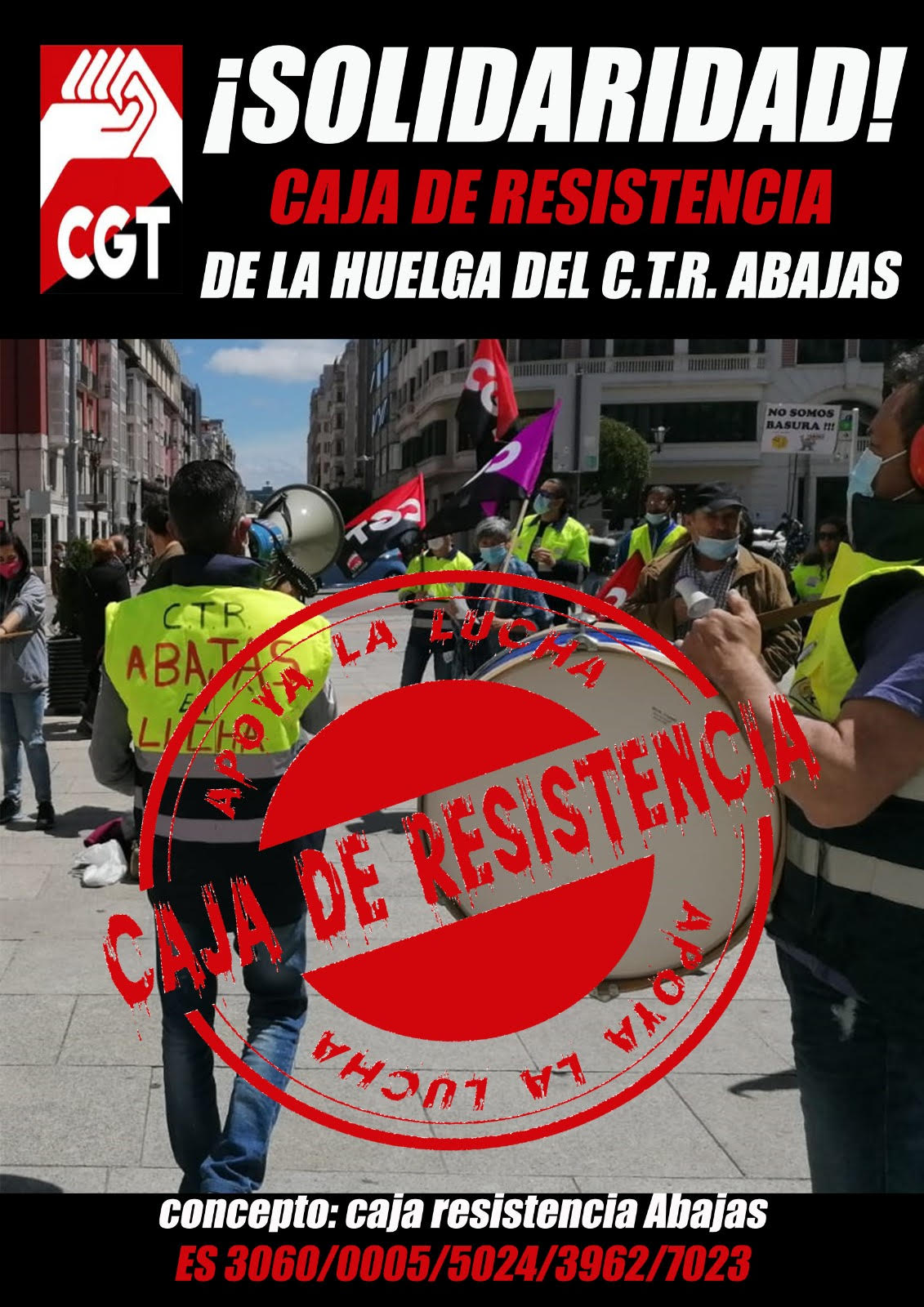 La huelga del CTR de Abajas continua