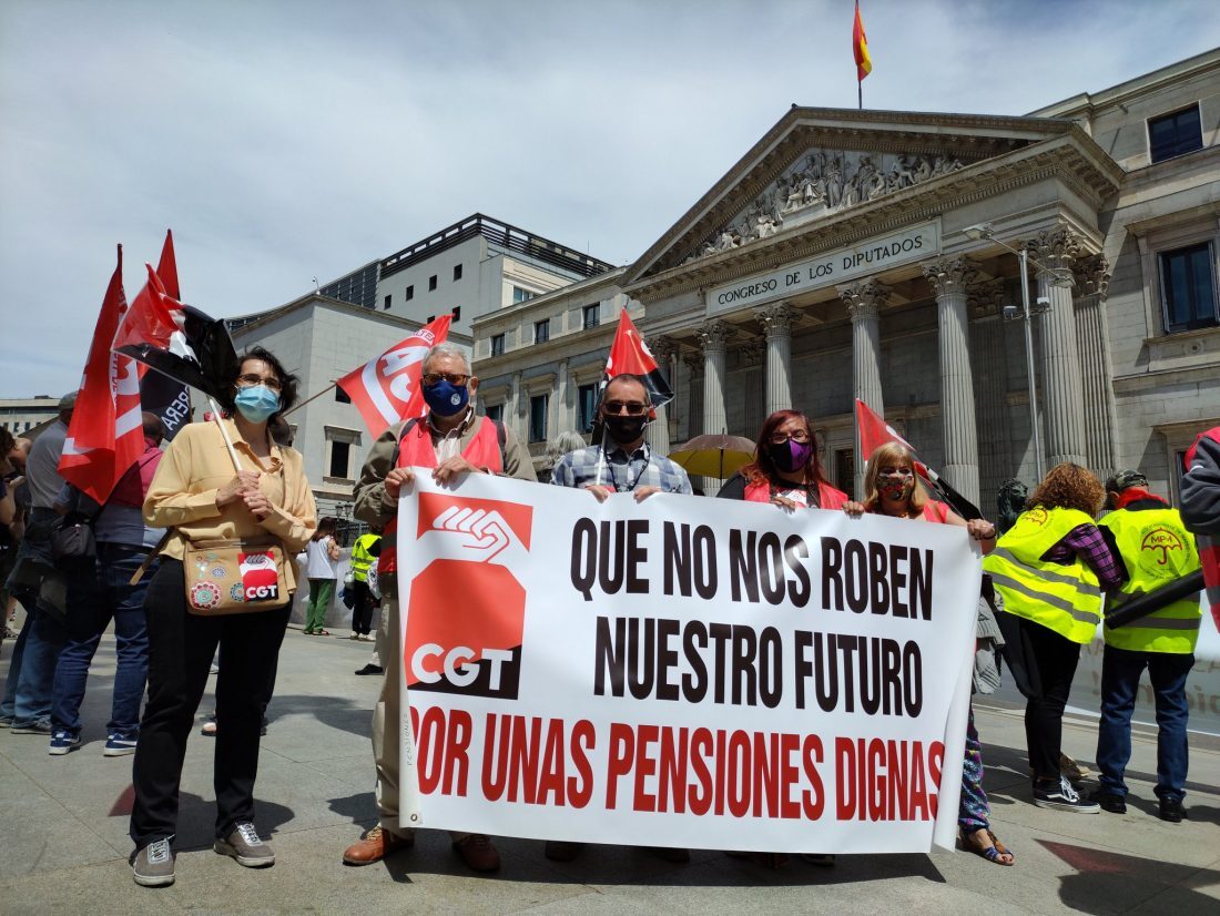 El sábado 16 de octubre todos a Madrid, en defensa de las pensiones públicas