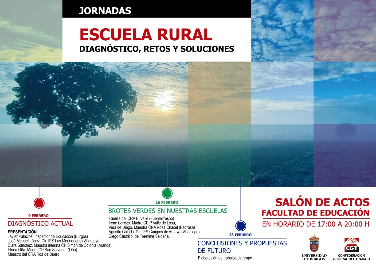 Materiales de las IX Jornadas pedagógicas sobre Escuela Rural