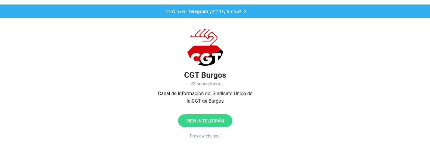 Pásate a Telegram, subscribete a nuestro canal