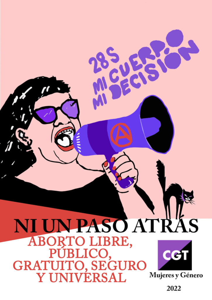 NI un paso atrás, aborto libre, publico. gratuito, seguro y universal