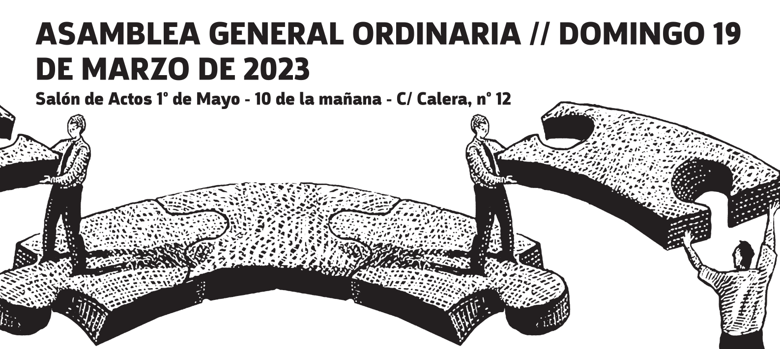 Hilo Negro 293 febrero 2023: «Asamblea General Ordinaria // Domingo 19 de marzo de 2023»