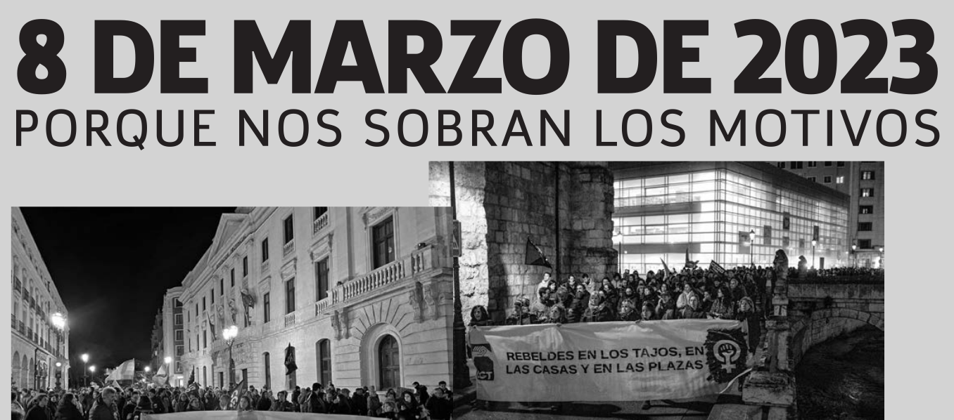 Hilo Negro 294 mar 2023: «8 de marzo de 2023, Porque nos sobran motivos»